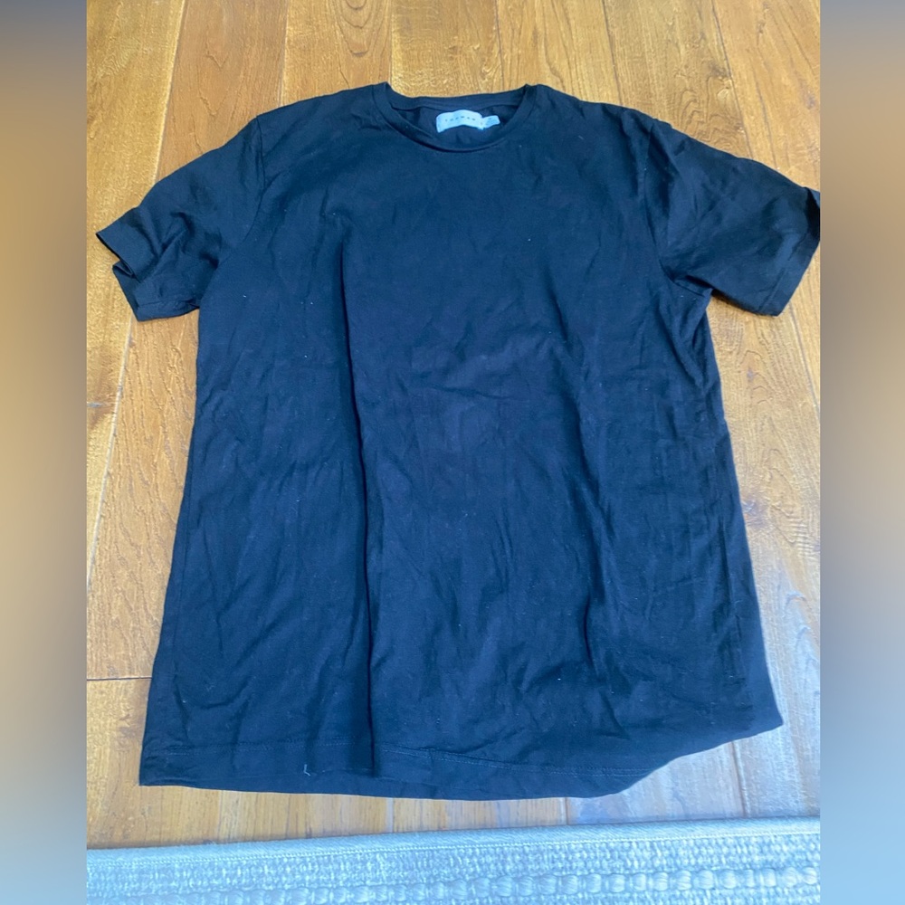 Topman Black Short Sleeve Tee